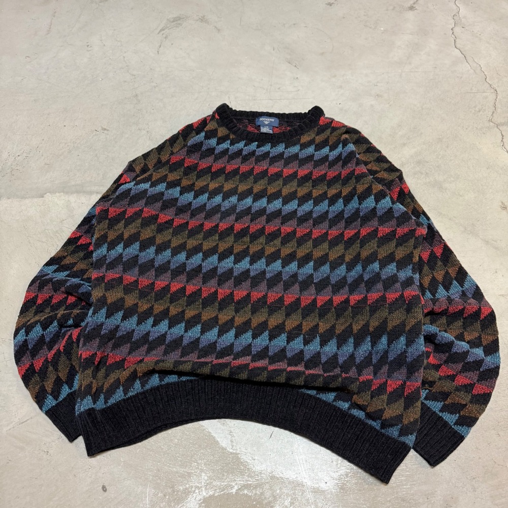 Vintage 90s Multicolored‎ Dockers Sweater
